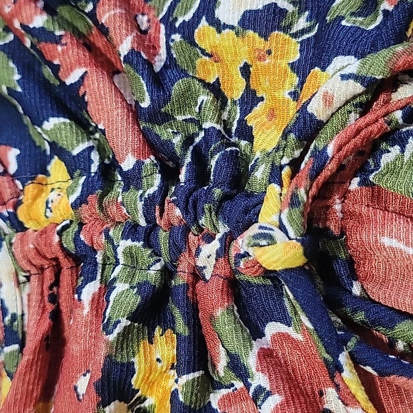 Lavish Floral Blouse with Long Sleeves - Picture 8 of 10